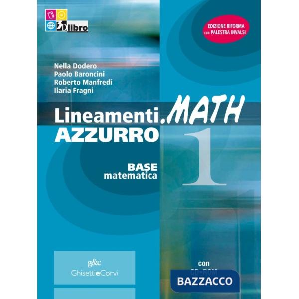 LINEAMENTI MATH AZZURRA1 + CD + EB