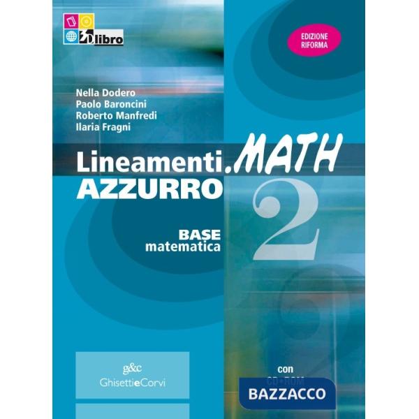 LINEAMENTI MATH AZZURRA2 + CD + EB