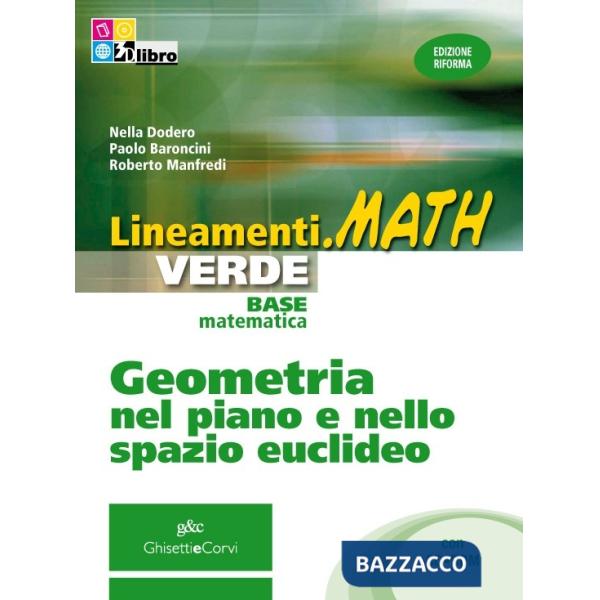LINEAMENTI MATH VERDE GEOMETRIA + CD + EB