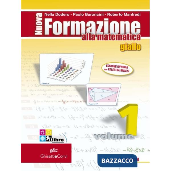 NUOVA FORMAZIONE MATEMATICA GIALLA 1 + Q + CD + INV + EB