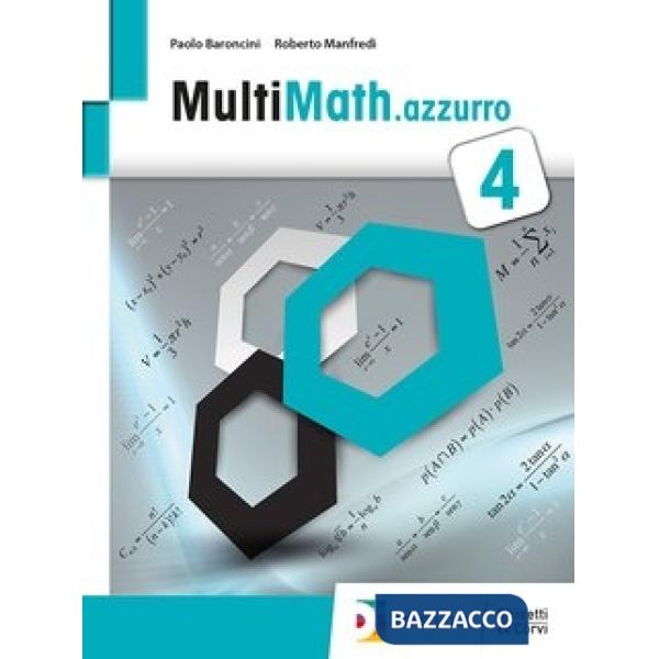MULTIMATH.AZZURRO VIDEOLEZIONI 4 EBOOK