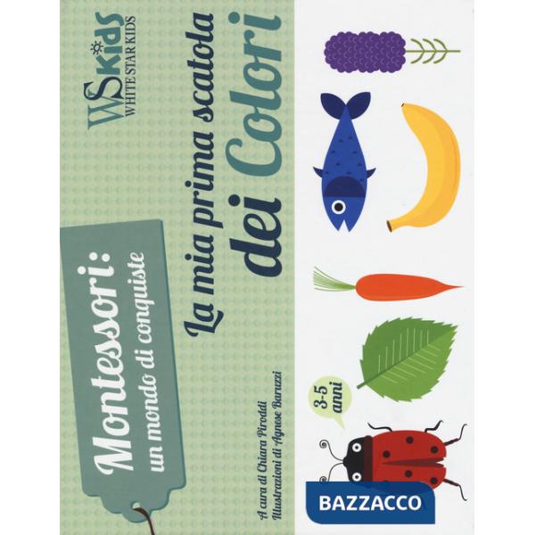 Mia prima scatola dei colori. Montessori: un mondo di conquiste. Ediz. a colori. Con gadget. Con Poster (La)