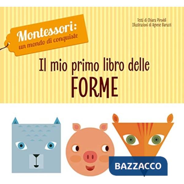 Mio primo libro delle forme. Montessori: un mondo di conquiste. Ediz. a colori (Il)