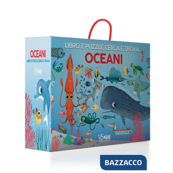 Oceani. Libro e puzzle cerca e trova. Ediz. a colori. Con puzzle. Con Poster