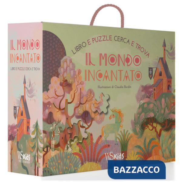 Mondo incantato. Libro e puzzle cerca e trova. Ediz. a colori. Con puzzle. Con Poster (Il)