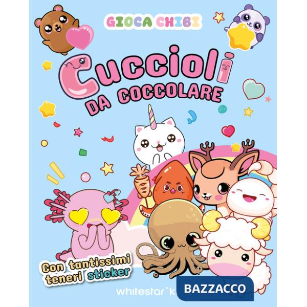 Cuccioli da coccolare con tantissimi teneri sticker. Giocachibi