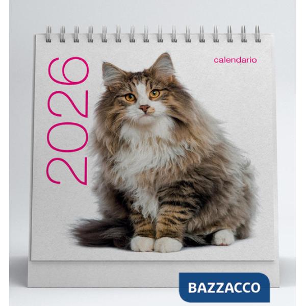Gatti. Calendario da tavolo 2026