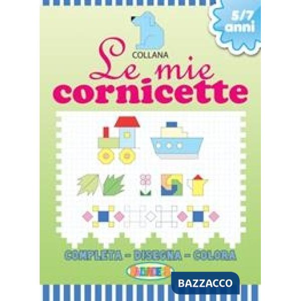 Le mie cornicette. Completa, disegna e colora: A-B-C-D