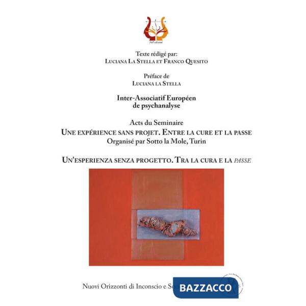 Esperienza senza progetto. Tra la cura e la «passe» (Un')