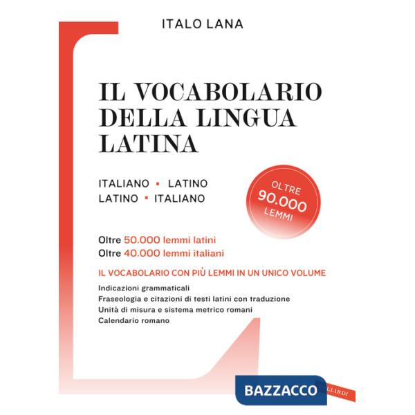 Vocabolario della lingua latina (Il)