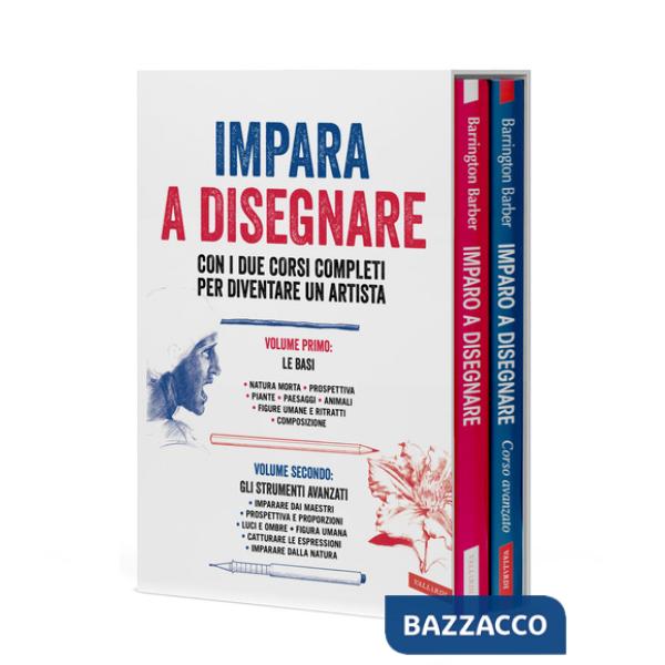 Impara a disegnare con i due corsi completi per diventare un artista. Le basi. Gli strumenti avanzati. Ediz. illustrata
