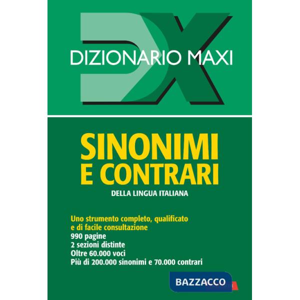 Dizionario sinonimi e contrari della lingua italiana