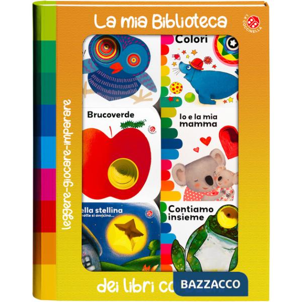 Mia biblioteca dei libri coi buchi. Ediz. a colori (La)