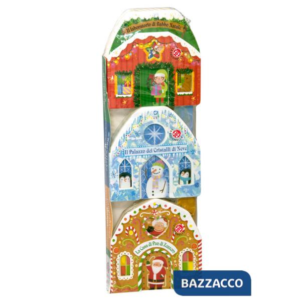 Mie casette di Natale: La Casa di Pan di Zenzero-Il Laboratorio di Babbo Natale-Il Palazzo dei Cristalli di Neve. Ediz. a colori