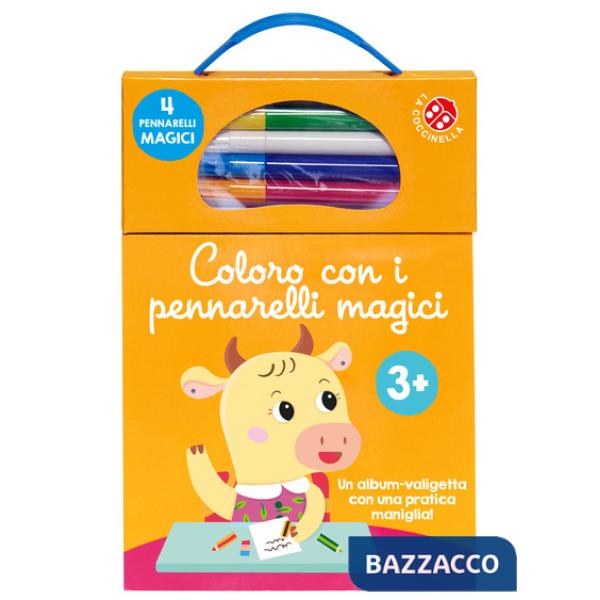 Coloro con i pennarelli magici 3+. Ediz. illustrata. Con pennarelli
