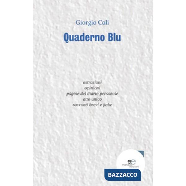 Quaderno blu