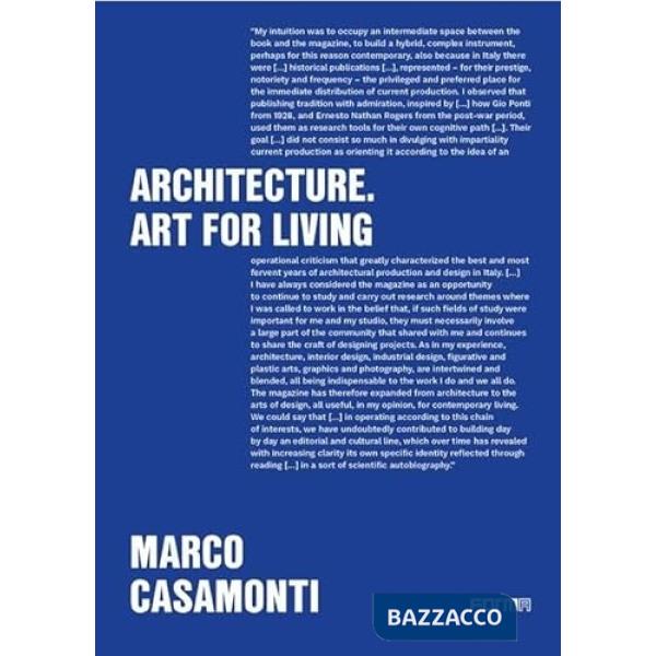 Architecture. Art for living. Area, 1996-2025: editorials