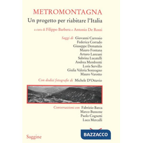 Metromontagna. Un progetto per riabilitare l'Italia