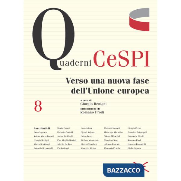 Verso una nuova fase dell'Unione Europea