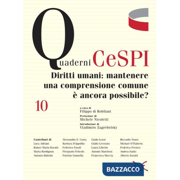Diritti umani: mantenere una comprensione comune