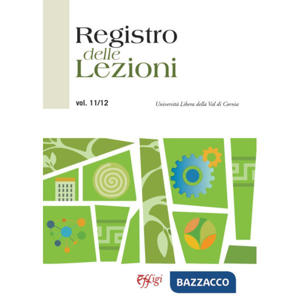 Registro delle lezioni. Vol. 11-12