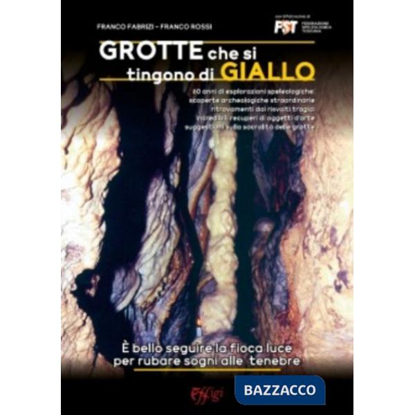 Grotte che si tingono di giallo