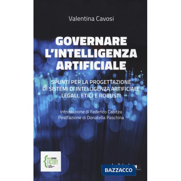 Governare l'intelligenza artificiale. Spunti per la progettazione di sistemi di intelligenza artificiale legali, etici e robusti