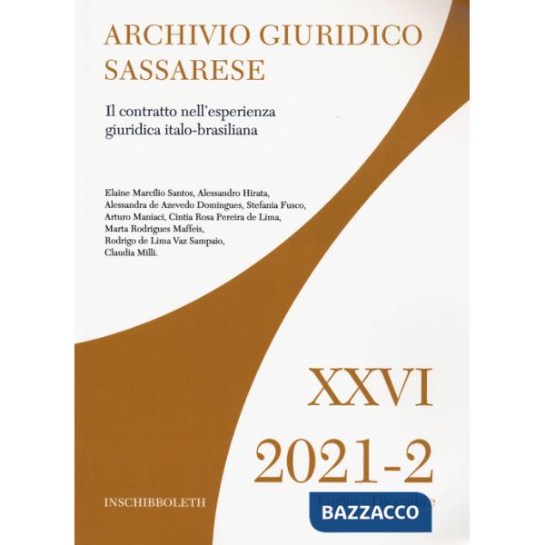 Contratto nell'esperienza giuridica italo-giuridica (Il)