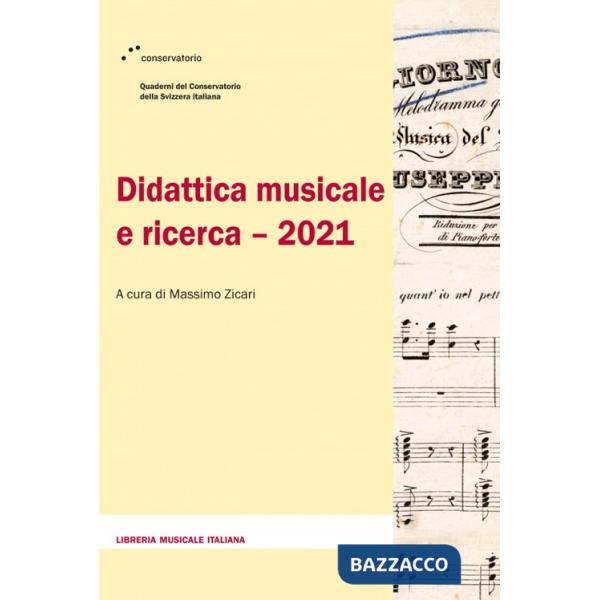Didattica musicale e ricerca 2021