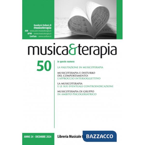 Musica&terapia (2024). Vol. 50