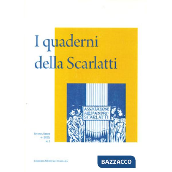 Quaderni della Scarlatti. Nuova serie (2023) (I). Vol. 5