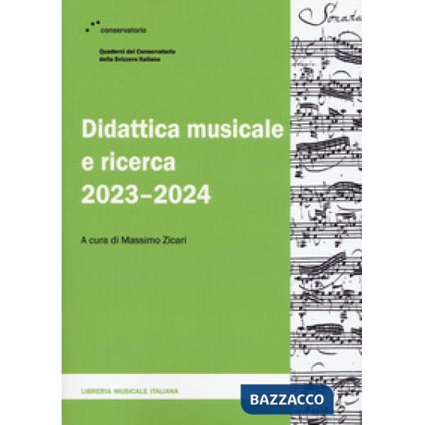 Didattica musicale e ricerca 2023-2024