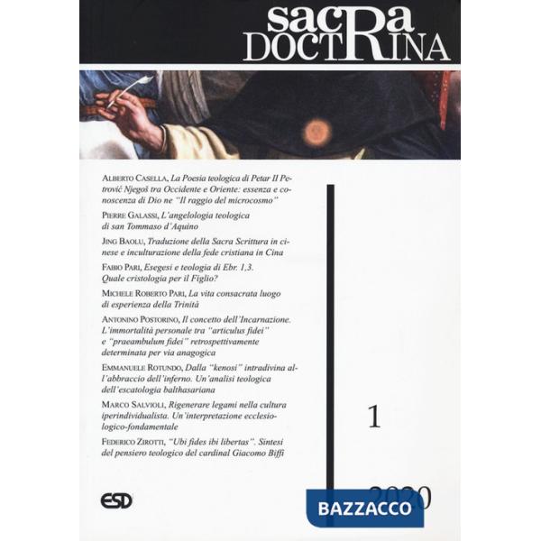 Sacra doctrina (2020). Vol. 1
