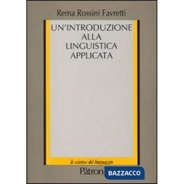 Introduzione alla linguistica applicata (Un')