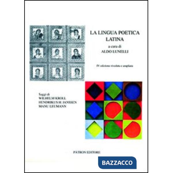 Lingua poetica latina (La)