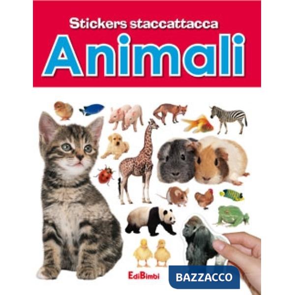Animali. Con adesivi. Ediz. illustrata