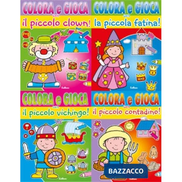 Colora e gioca. Ediz. illustrata