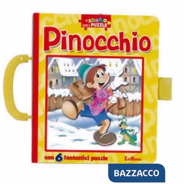 Pinocchio. A spasso con i puzzle. Libro puzzle. Ediz. illustrata
