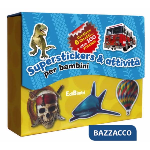 Superstickers & attività per bambini. Con adesivi. Ediz. illustrata
