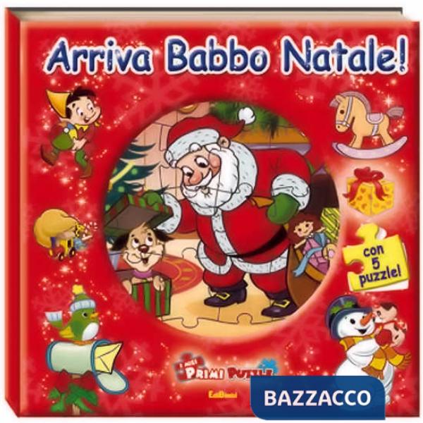 Arriva Babbo Natale! Libro puzzle. Ediz. illustrata