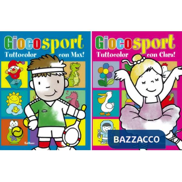 Tutto color con Clara-Tutto color con Max. Ediz. illustrata