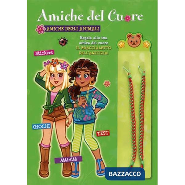 Amiche degli animali. Con adesivi. Ediz. illustrata. Con gadget
