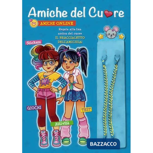 Amiche on line. Con adesivi. Ediz. illustrata. Con gadget