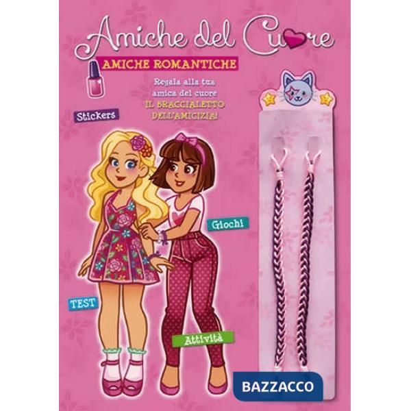 Amiche romantiche. Con adesivi. Ediz. illustrata. Con gadget