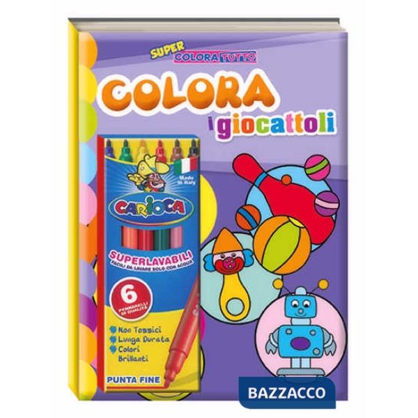 Colora i giocattoli. Ediz. illustrata