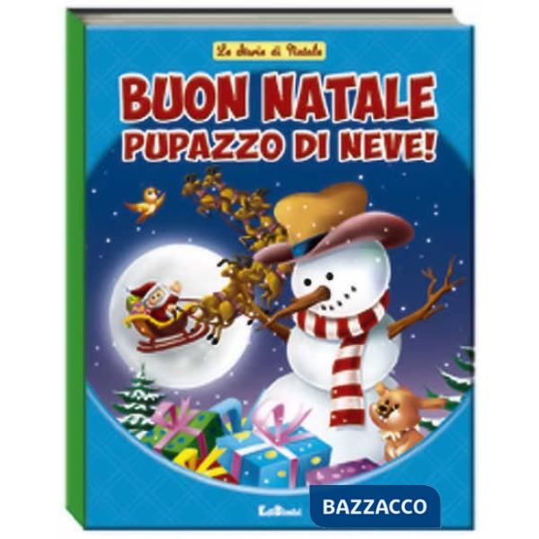 Buon natale pupazzo di neve