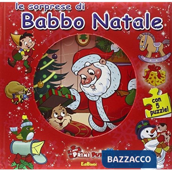 Sorprese di Babbo Natale. Con 5 puzzle (Le)