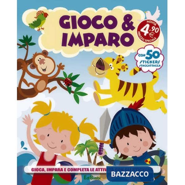 Gioco & imparo. Con adesivi. Ediz. illustrata