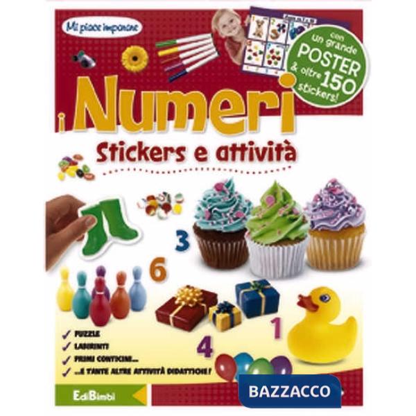 Numeri. Mi piace imparare. Con adesivi. Ediz. illustrata (I)