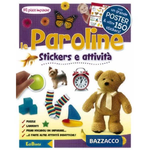 Paroline. Mi piace imparare. Con adesivi. Ediz. illustrata (Le)